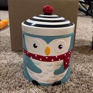 Owl Cookie Jar